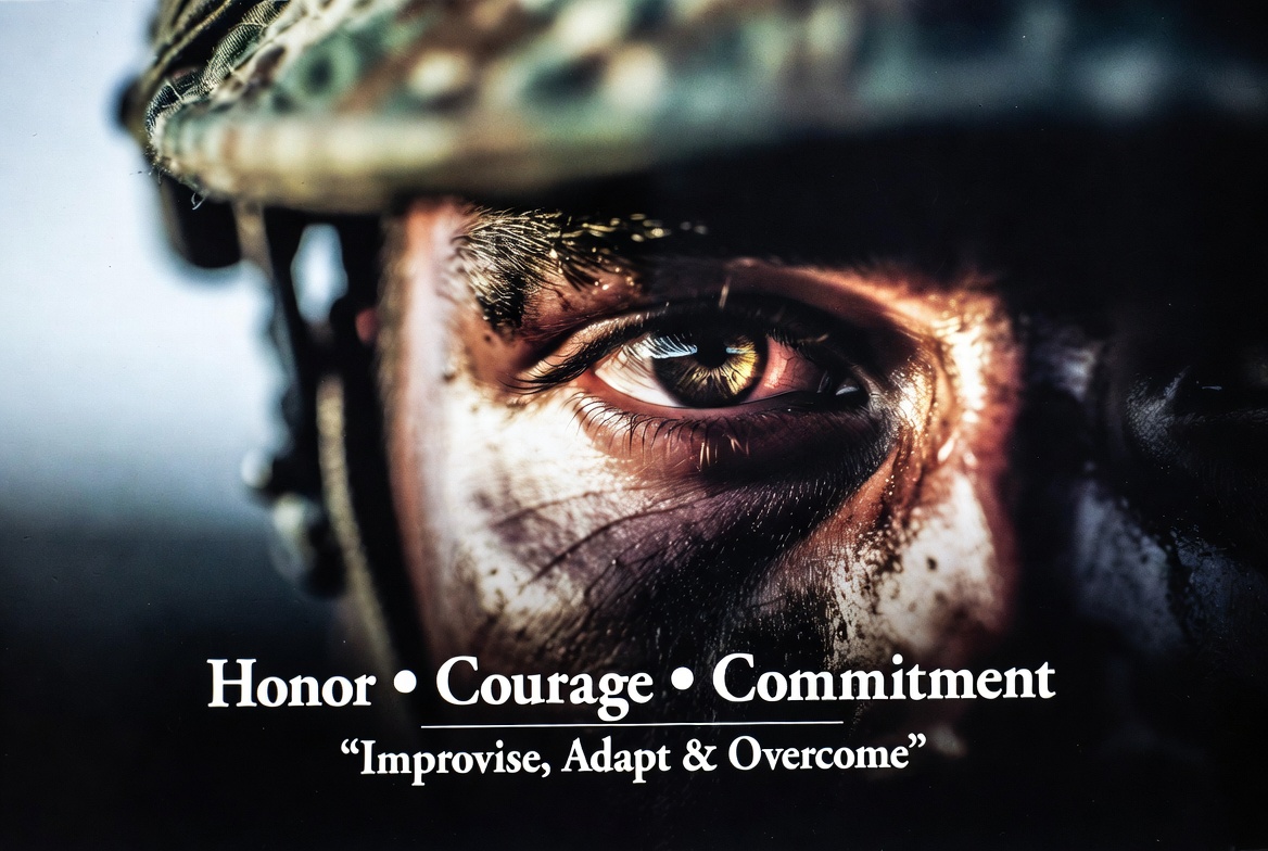 Marines don’t just endure tough situations — they attack and conquer them head-on.