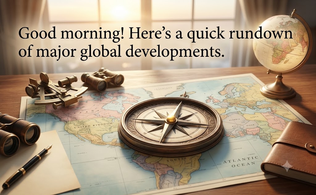 Good morning! Here’s a quick rundown of major global developments as of June 19, 2026.